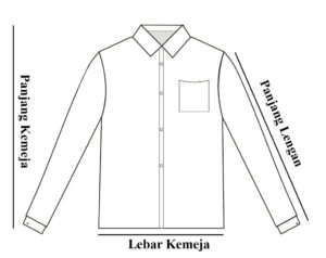 Ukuran Kemeja