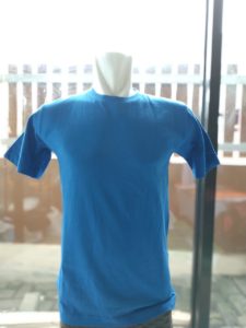 kaos polos biru dongker