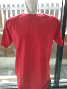 kaos polos merah